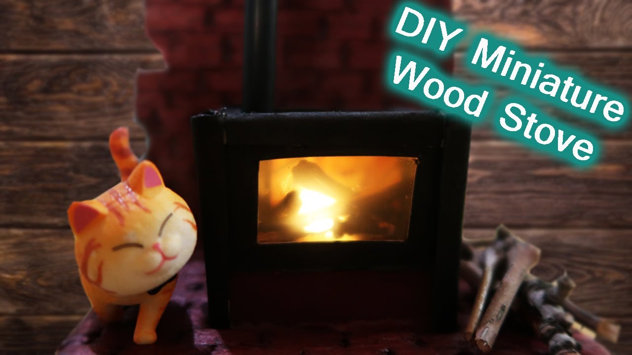 DIY Miniature Wood Burning Stove for Miniature House