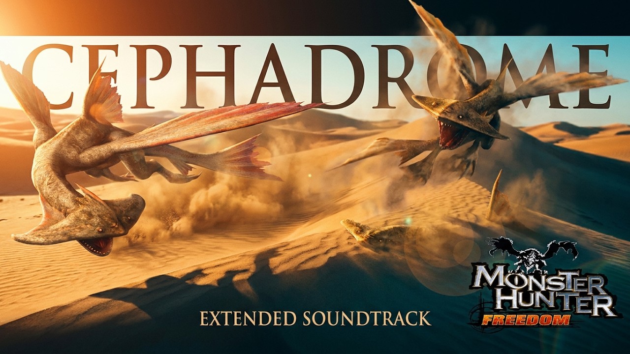 Monster Hunter Freedom Extended Soundtrack ~ Cephadrome (HD)