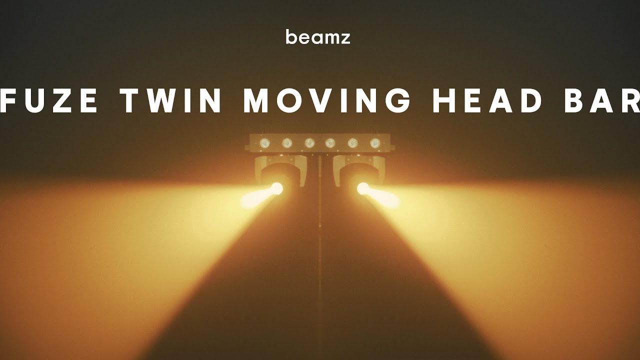 BeamZ Fuze Twin LED Moving Head Bar