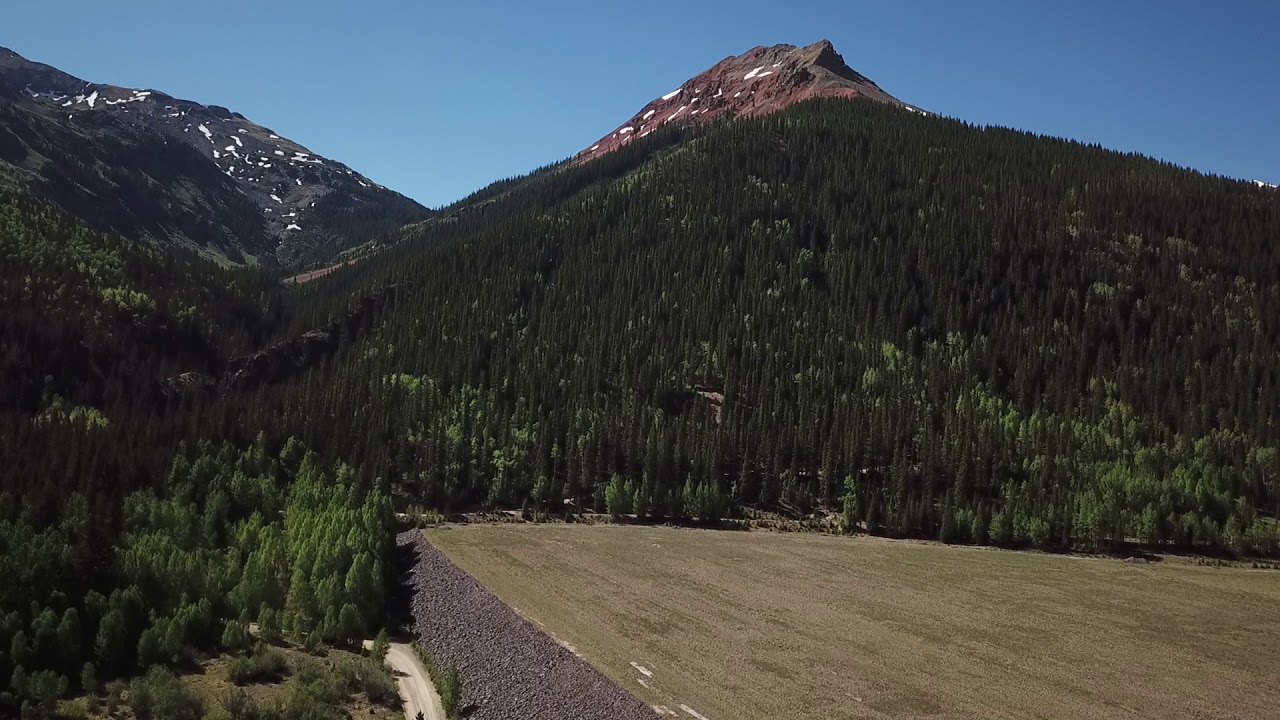 Base of Corkscrew Pass Drone Video