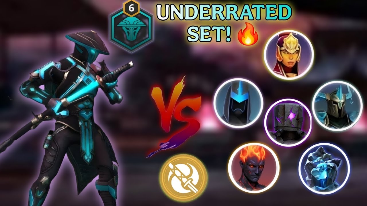 STRANGER 6 With NEW Himmelstein Perk | BROKEN Set vs All Raid Bosses 🔥 | Shadow Fight 3