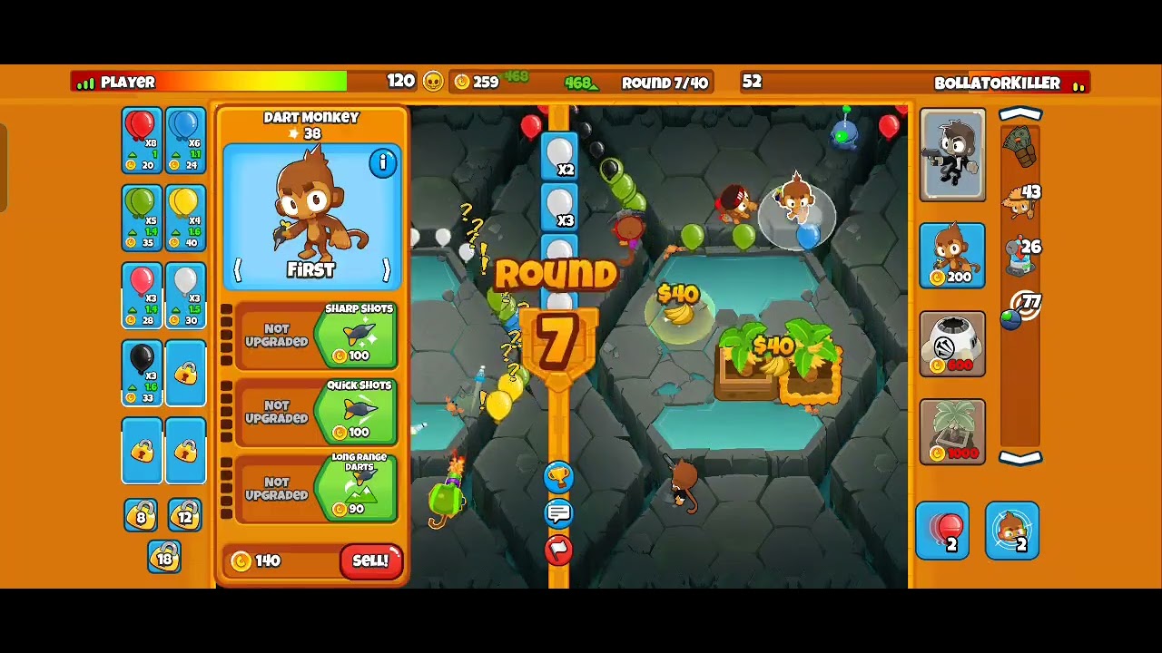 Battling the Top 10 Player in Bloons TD Battles 2