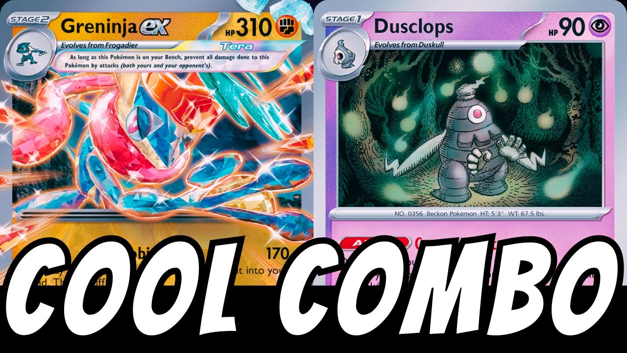 Greninja ex + Dusclops Deck || Pokémon TCG Live || Shrouded Fable