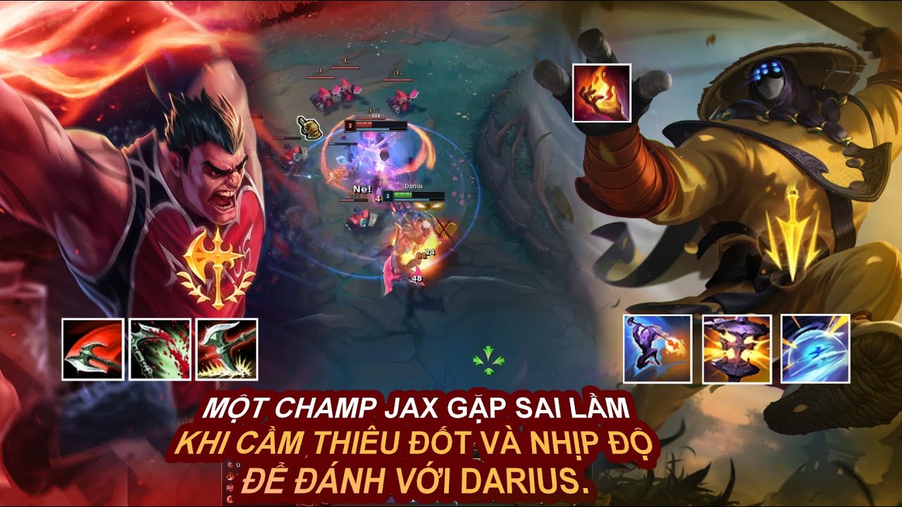 Darius Vĩnh Phúc đối đầu với boy 1 champ Jax đánh cực khét !