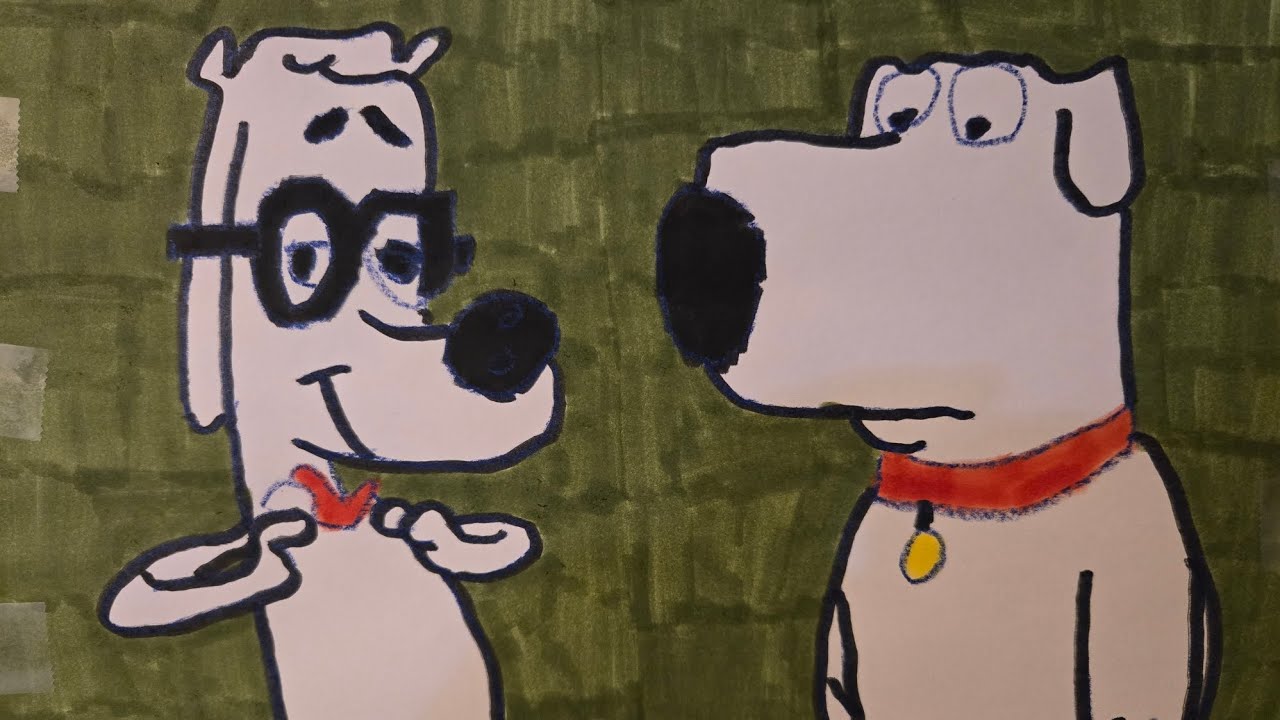 Brian Griffin vs Mr. Peabody. Epic Rap Battles Of Series And Movies Season 4.
