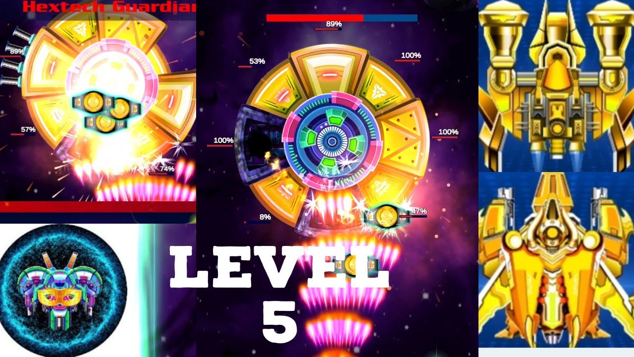 Hextech Mechanic Event 2023 Level 5 Galaxy Attack Alien shooter | Zambario Gamers