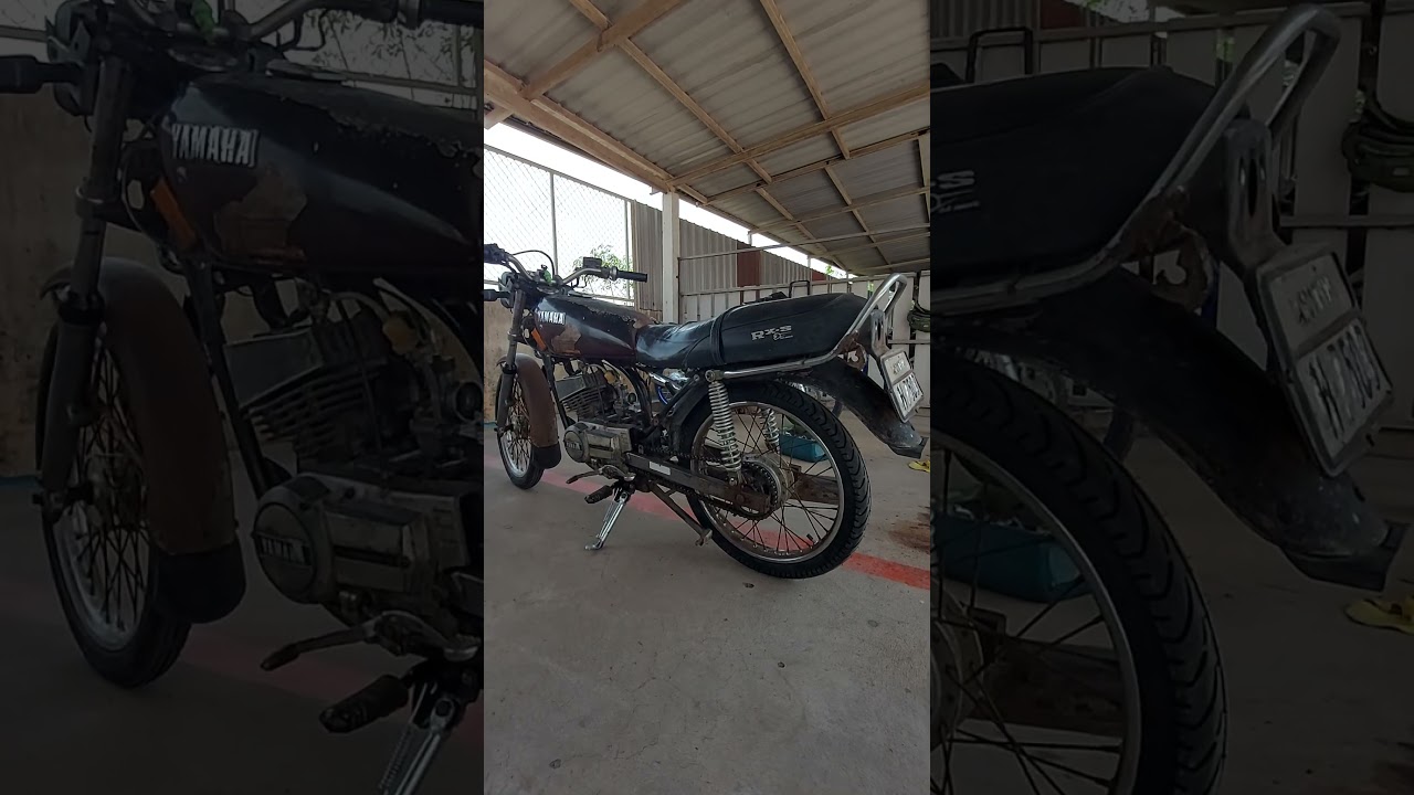 Yamaha  rxs115 เดิมๆสนิมจิ๊กโก๋รถเก่า