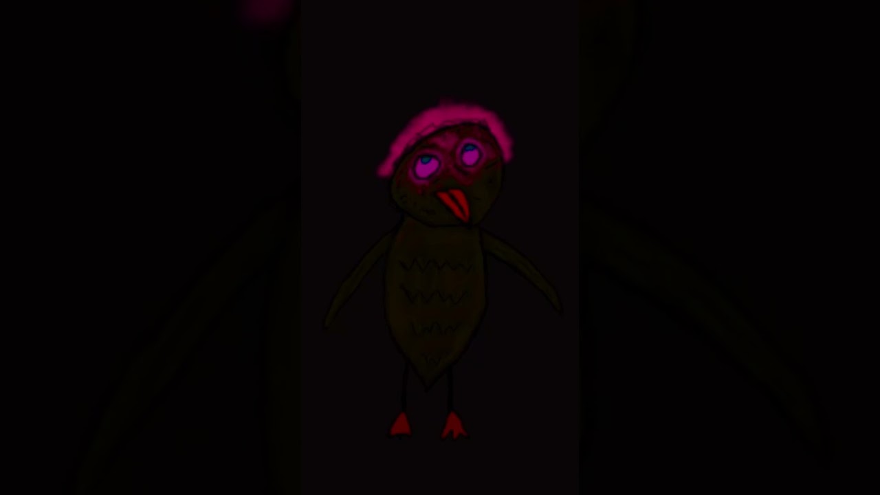 BIRBY DA UGLY BOY #animation  #art #owl #techno #bird