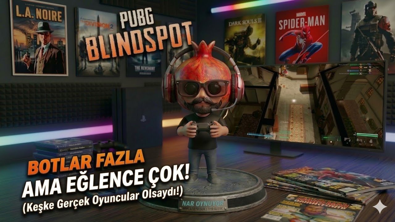 PUBG Blindspot: Botlar Fazla Ama Eğlence Çok! (Keşke Gerçek Oyuncular Olsaydı!)