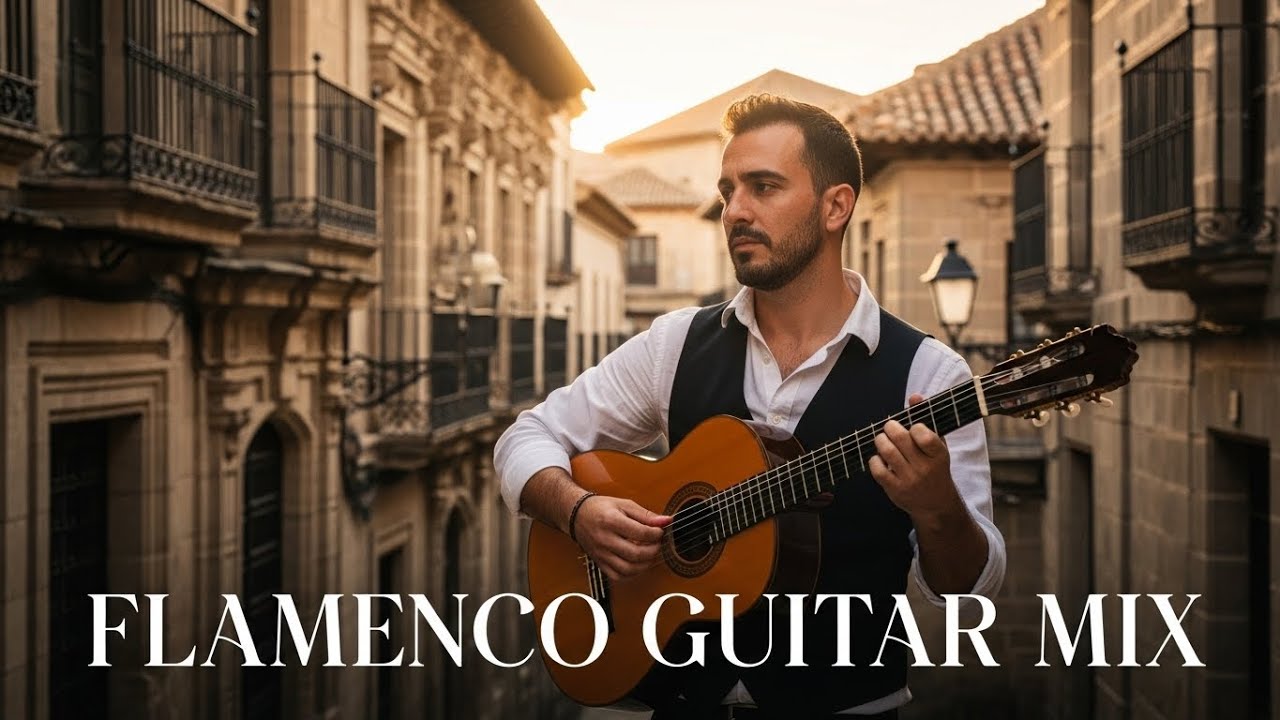 Relaxing Flamenco Instrumental with Warm Romantic Spanish Melodies