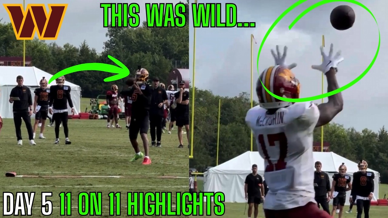 The Washington Commanders Day 5 Training Camp Highlights STAND OUT... | Antonio Williams |