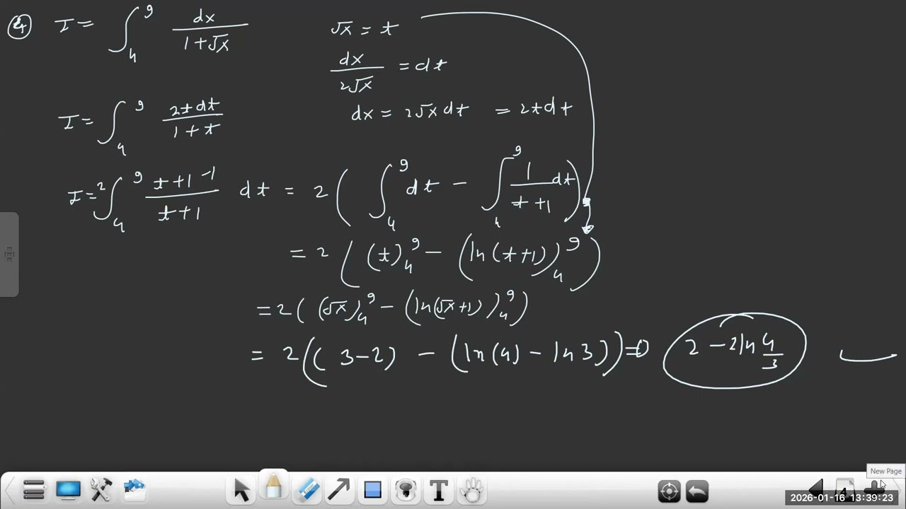 definite integration part 01 for boards and JEE
