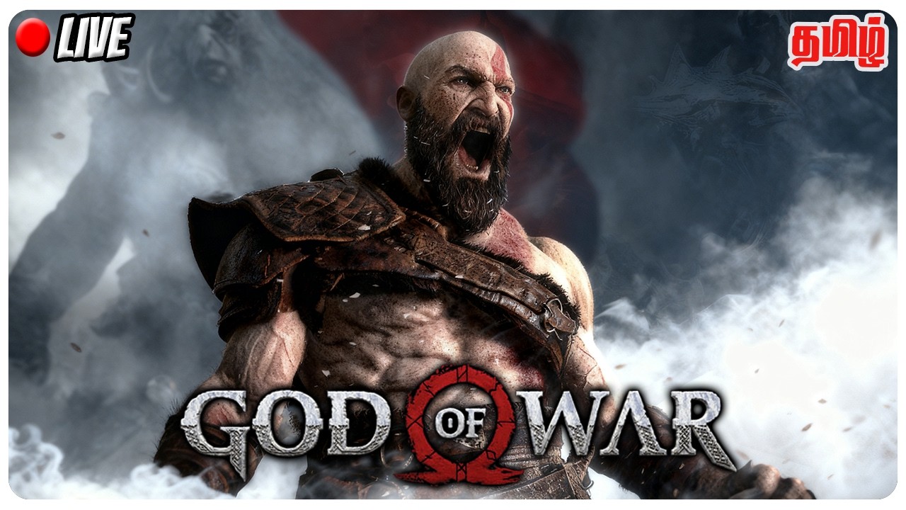 [🔴LIVE] God of War (2018) - Live in Tamil | Blades of Chaos 🔥 | BlackRealm | Tamil