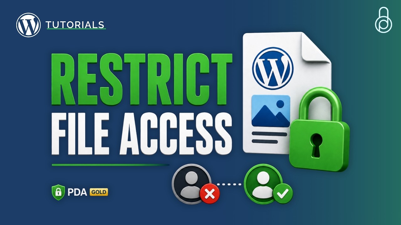 Restrict WordPress File Access to Logged-in Users - PDA Gold (2021)
