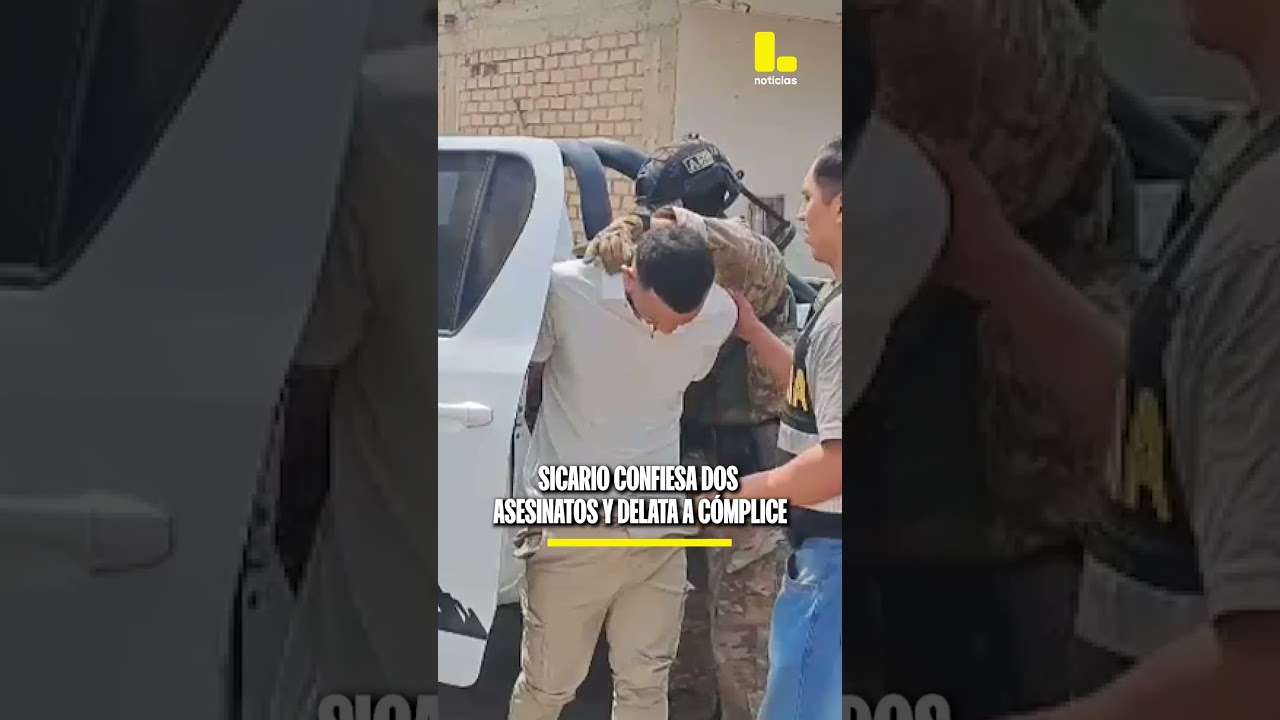 Sicario confiesa dos asesinatos y delata a su c&oacute;mplice