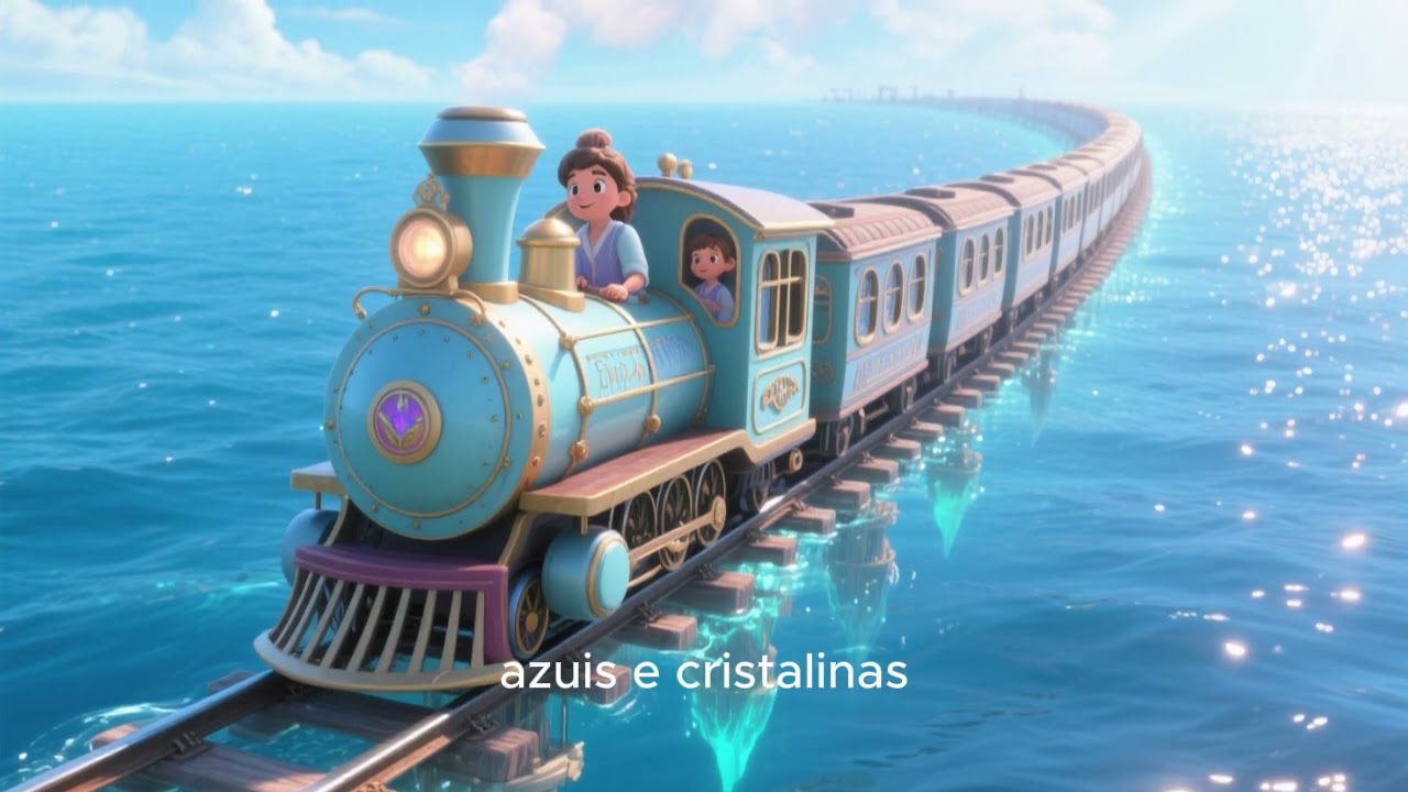 O Trem Encantado das Aventuras #historiasinfantis