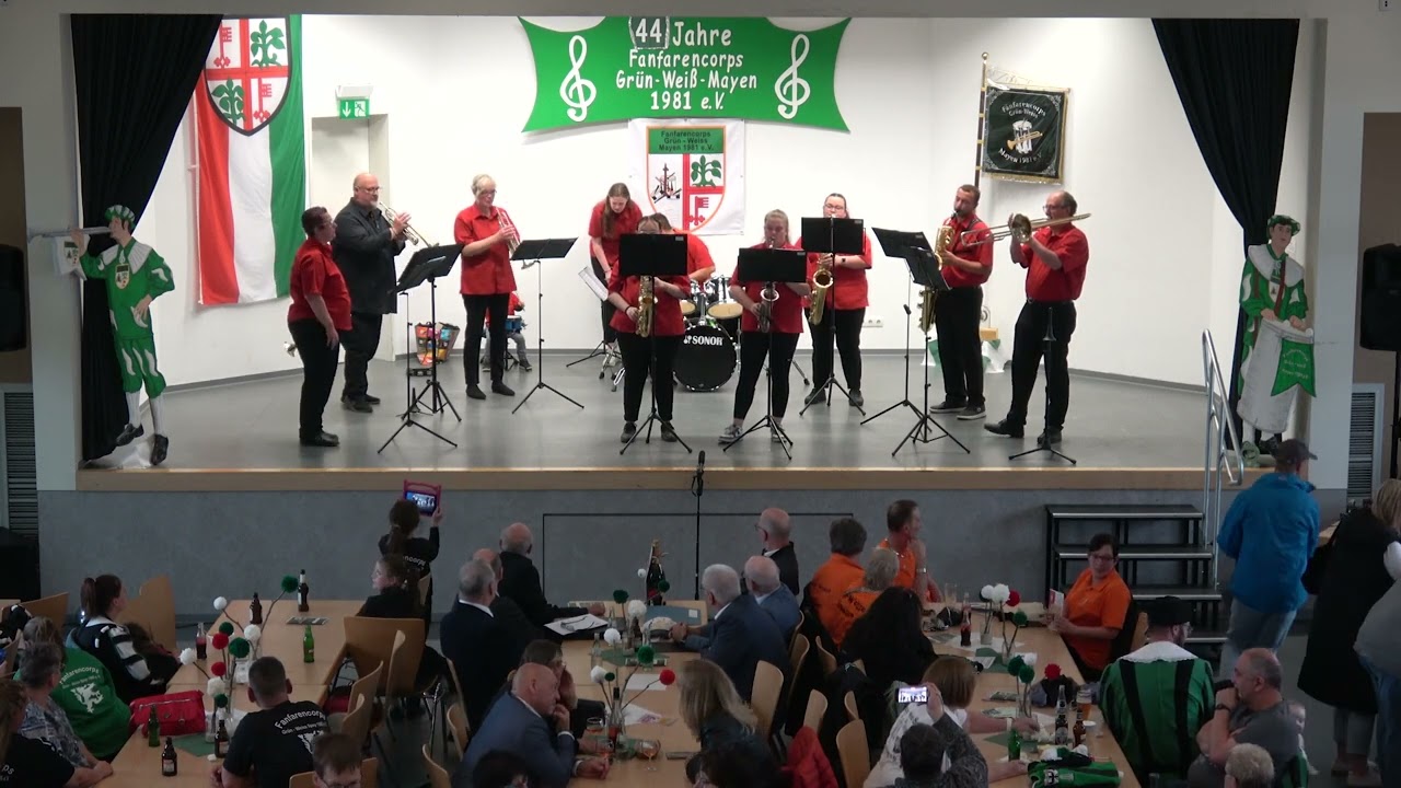 Fechinger Musikanten e.V. - 44 Jahre Fanfarencorps Gr&uuml;n-Wei&szlig; Mayen (24.05.2025)