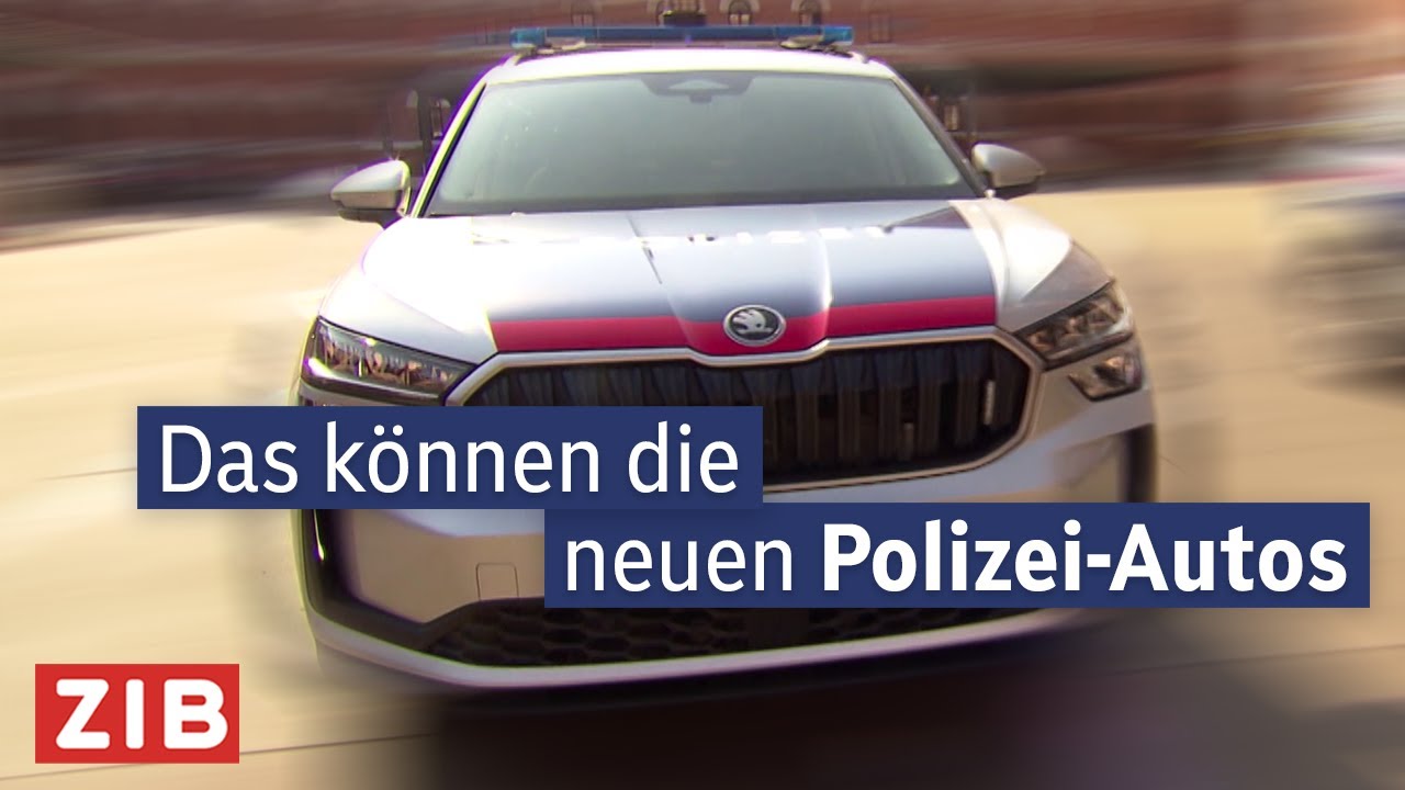Noch sicherer: Österreichische Polizei bekommt neue Streifenwagen | Aktuell nach fünf vom 06.09.2024