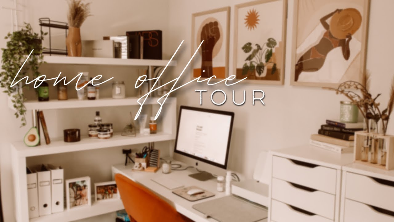 My Home Office + YouTube Space Tour!