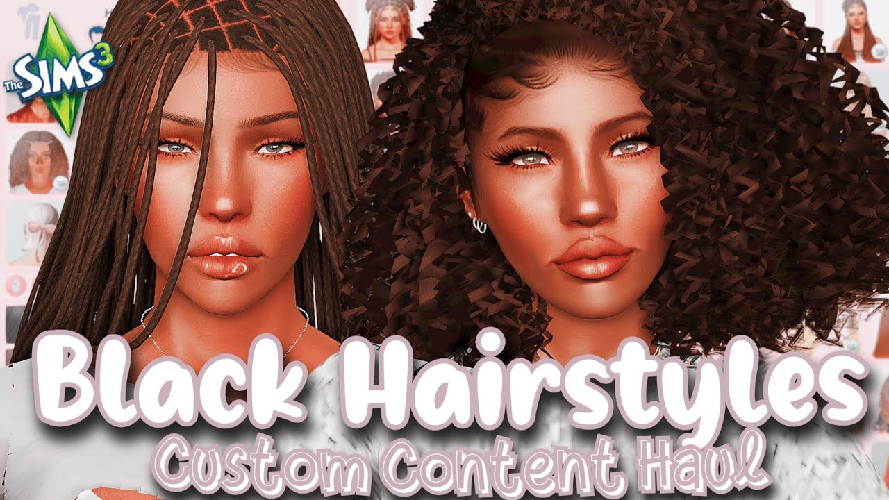 Must Have Realistic Black Hairstyles CC 🌷 | The Sims 3 Showcase & Haul (40+ DOWNLOAD LINKS)