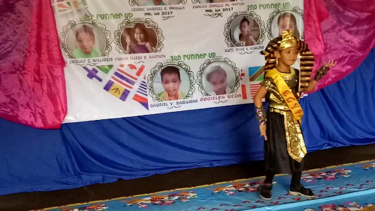 Best in talent EGYPTIAN DANCE  Cedric Gabriel Madula