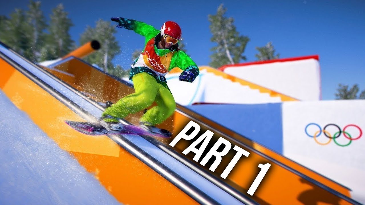 Steep Road to the Olympics Gameplay Walkthrough Part 1 - PyeongChang 2018 (Full Game)