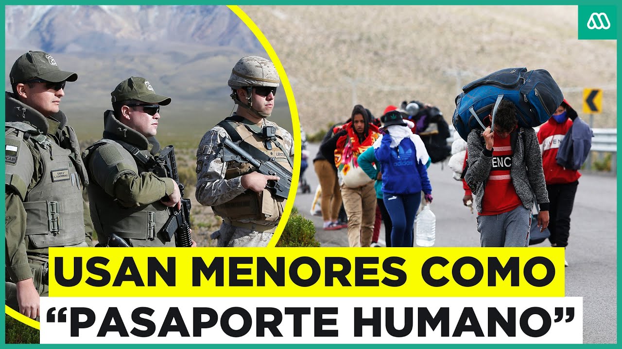 Menores de edad usados como 