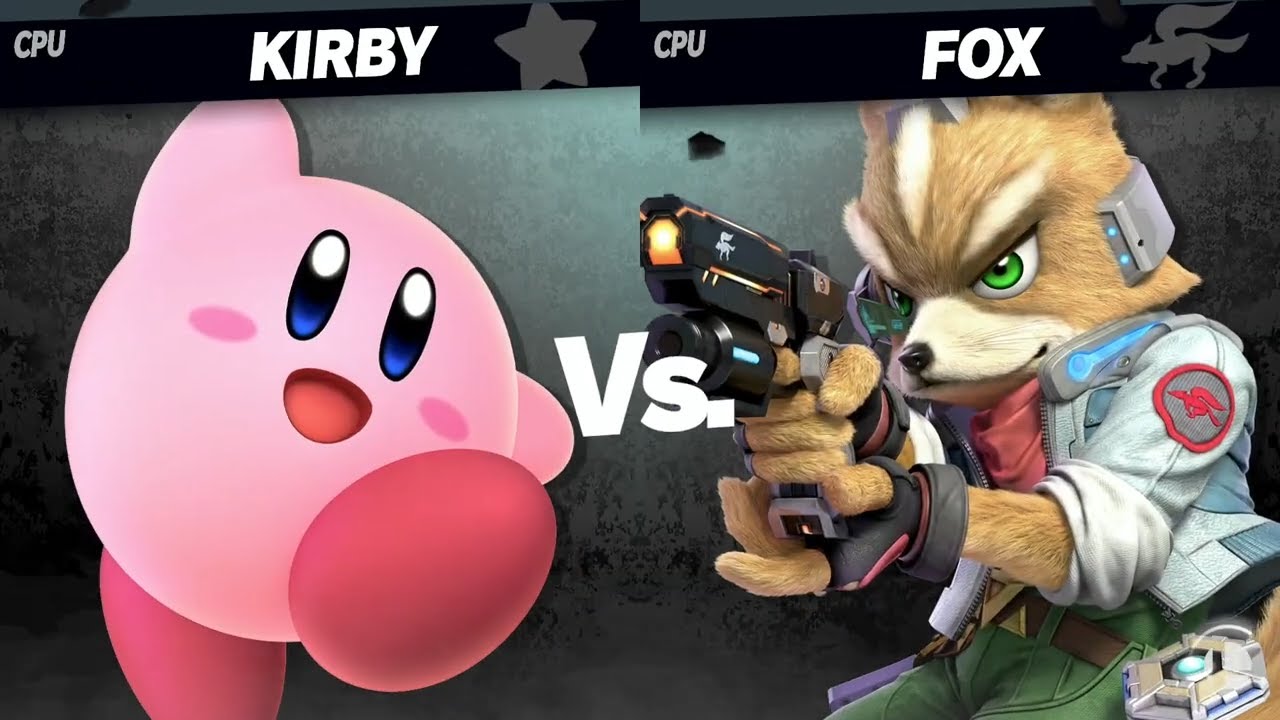 SSBU - Kirby VS Fox