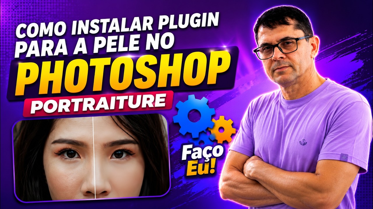 Como instalar plugin tratamento de pele Portraiture no Photoshop. Todas as vers&otilde;es.