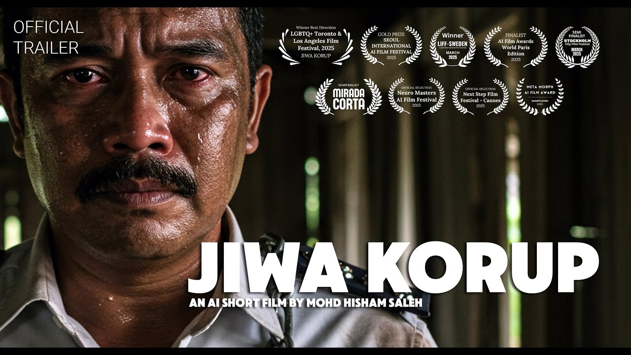 [TRAILER] JIWA KORUP, an AI short film by mohd hisham saleh