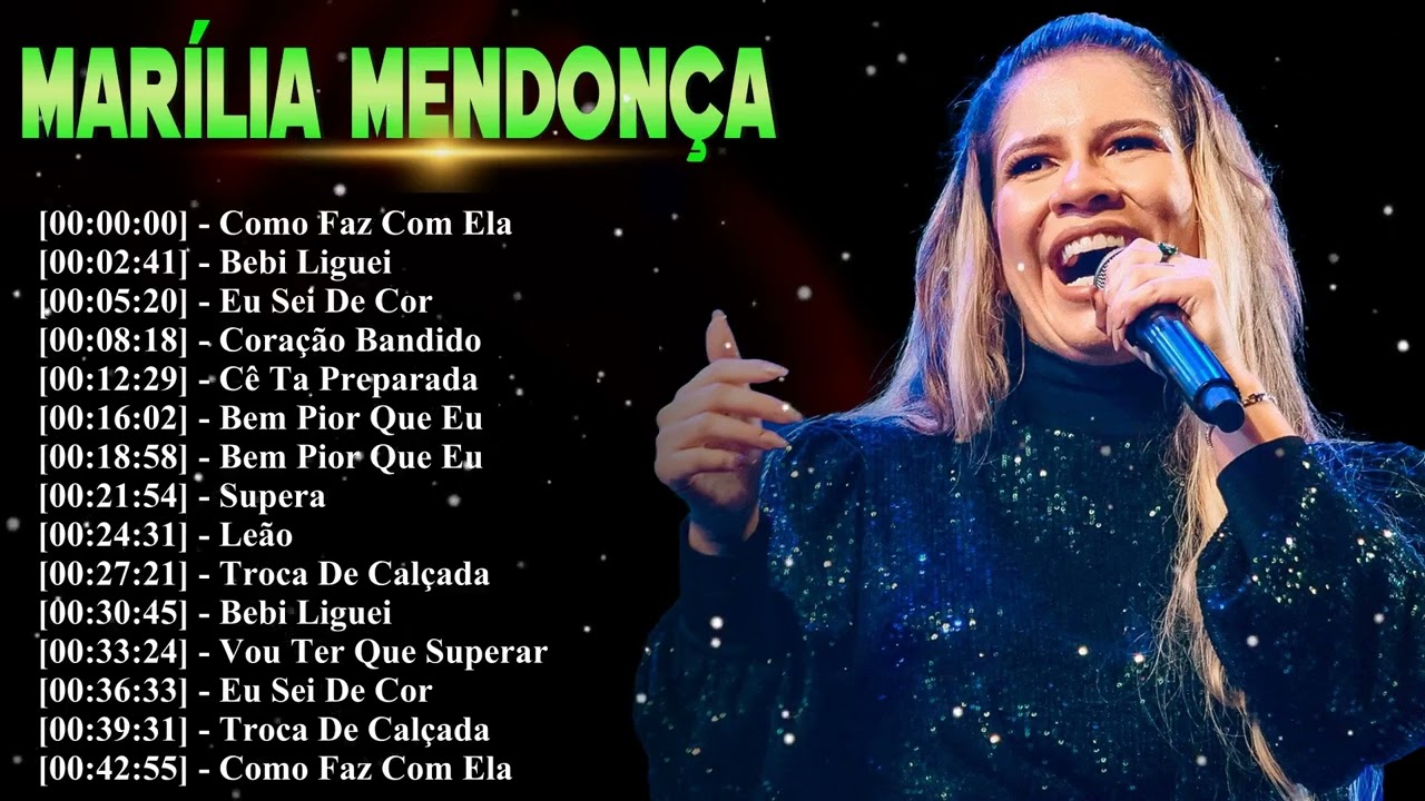 Marília Mendonça 2026 Playlist Atualizada – Hits Sertanejo Romântico Oficial