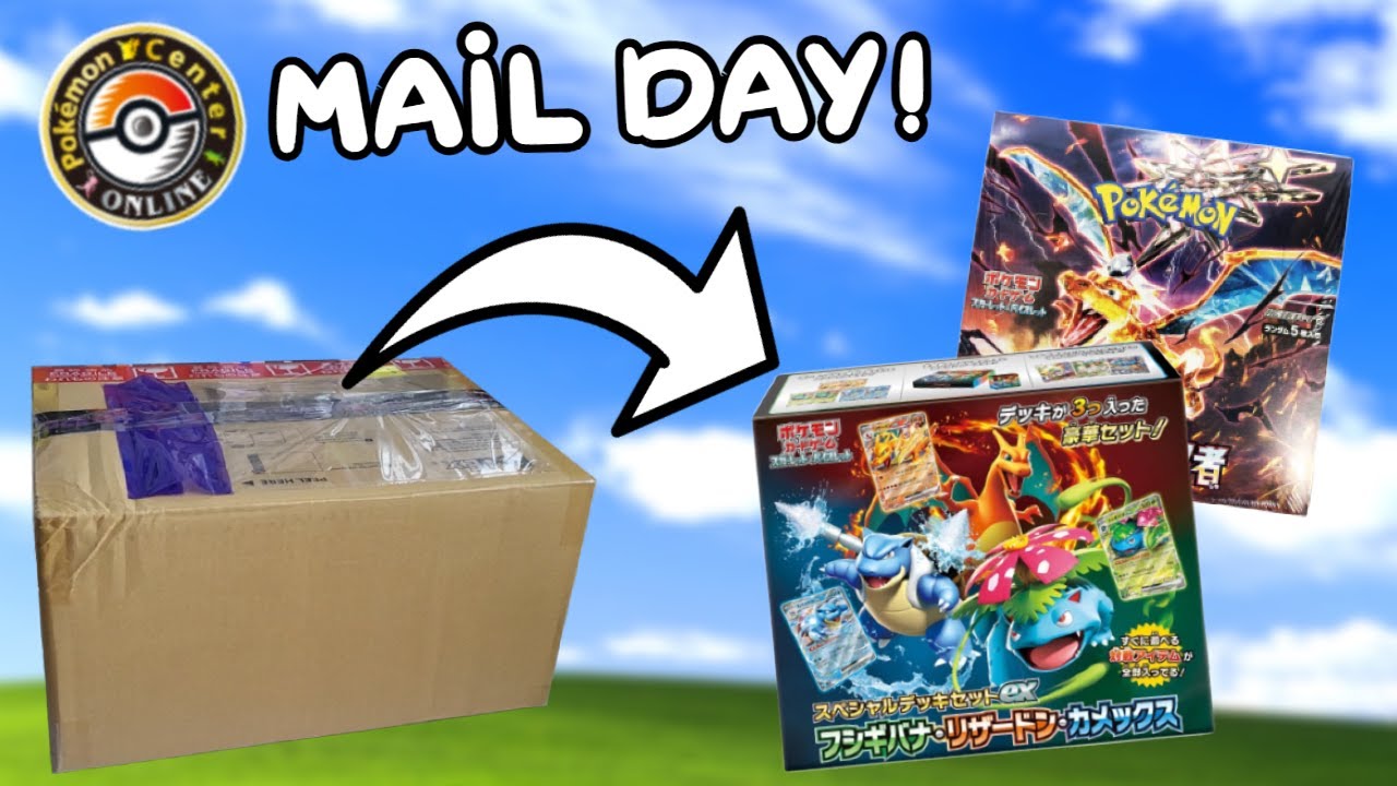 POKEMON CENTER JAPAN MAIL DAY | SO MANY AWESOME THINGS!