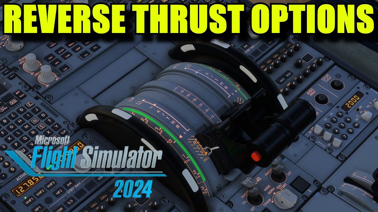 FS2024: Reverse Thrust Bindings и опции для любого контроллера | Работает как на Xbox, так и на ПК