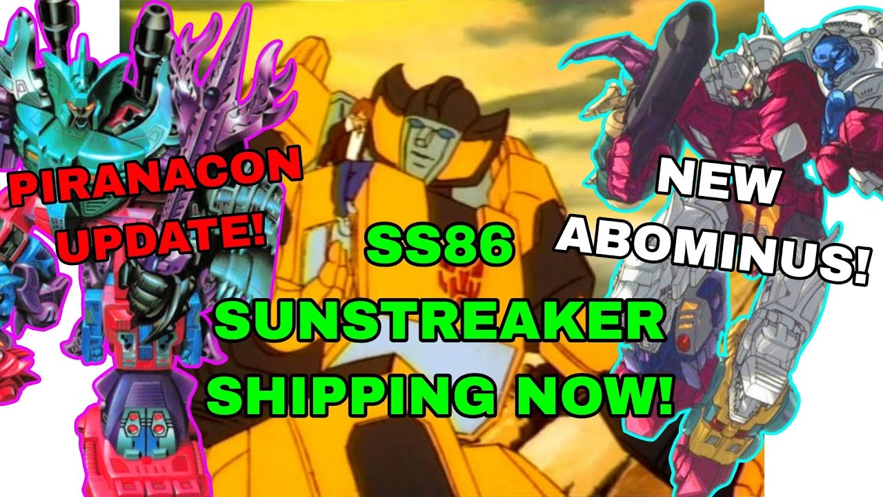 СУМАСШЕДШАЯ ИНФОРМАЦИЯ! SS86 Sunstreaker УЖЕ В ПРОДАЖЕ В WALMART! Анонс НОВЫХ Abominus и Piranaco...