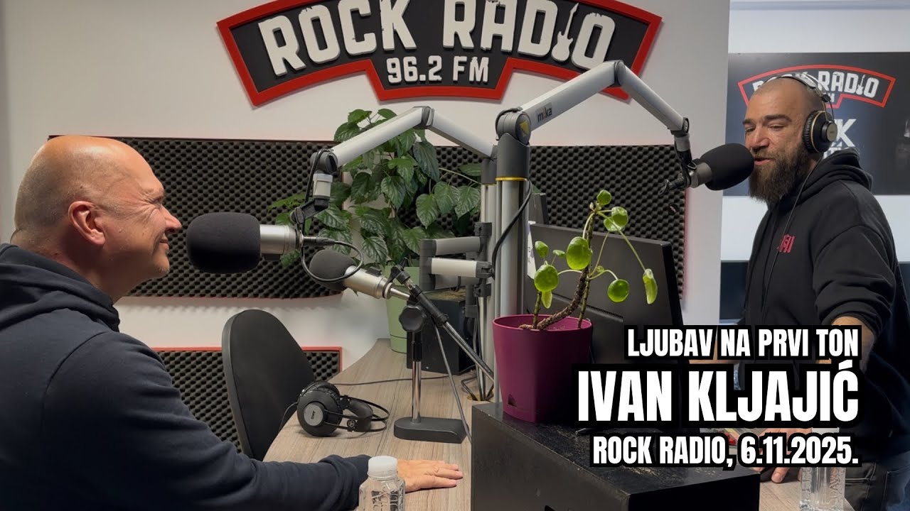 Ljubav na prvi ton: IVAN KLJAJIĆ (Rock Radio, 6.11.’25)