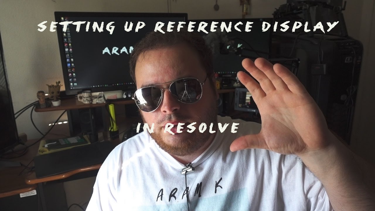 Настройка эталонного отображения и калибровки в Davinci Resolve