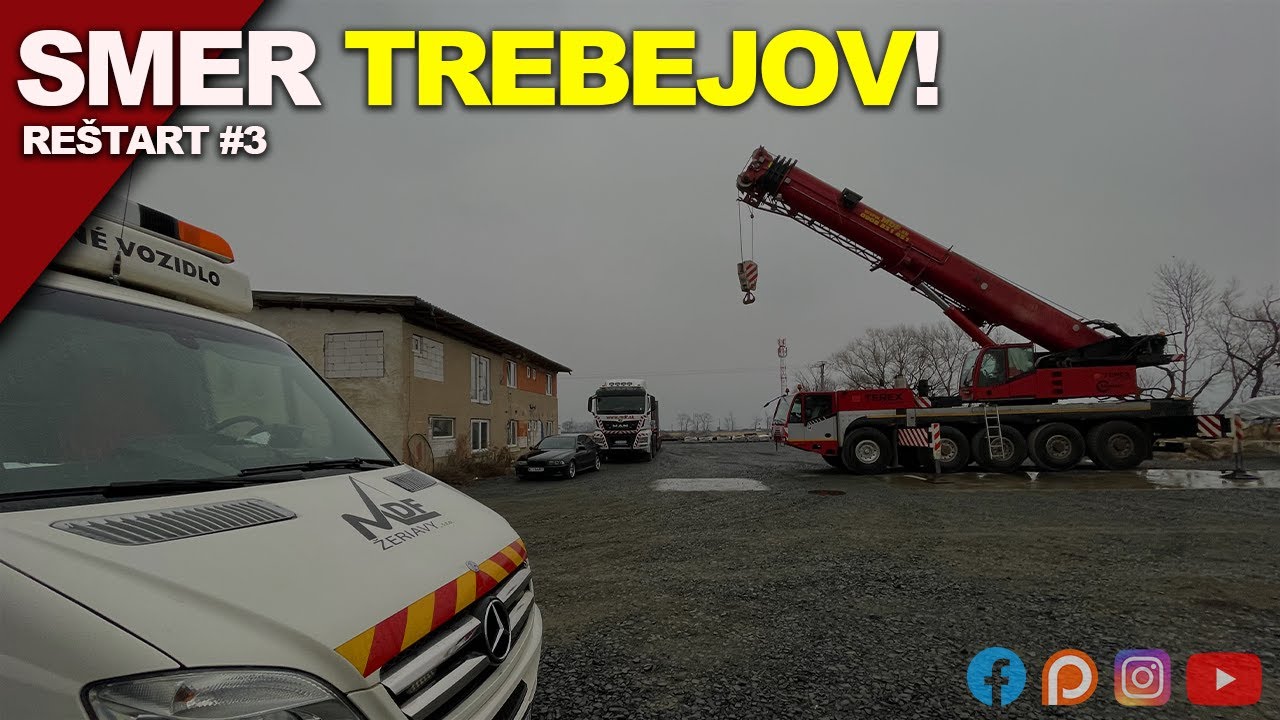 Cesta do lomu TREBEJOV #3 #ztapmotors #kosice #crane #trebejov