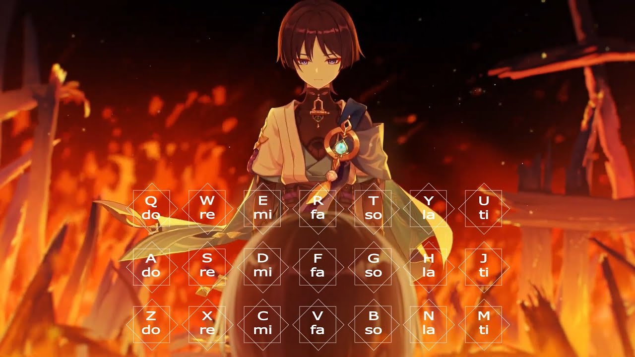 『Wanderer 放浪者PV』Genshin Impact Windsong Lyre | 風吹きのライアー