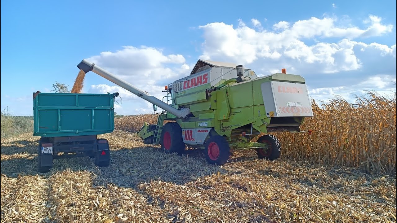 MŁÓCENIE KUKURYDZY NA ZIARNO 2022☆CLAAS DOMINATOR 108SL MAXI☆ELIBOL☆AGROFRIENDS☆CORN HARVEST☆