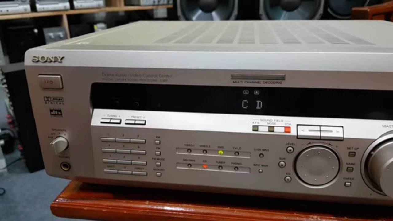 (Đã bán) Amply xem phim Sony STR V626 - giải mã DAC - đánh rất khỏe, chơi karaoke tốt