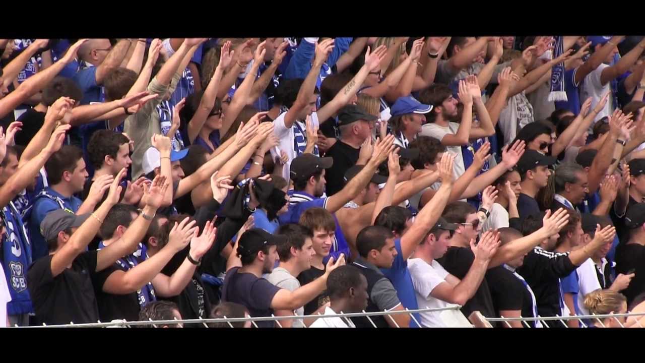 ACA - SCB depuis les tribunes