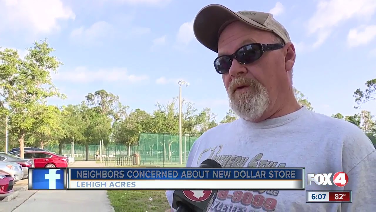 A new Dollar Tree in Lehigh Acres is causing safety concerns for some people who live in the area