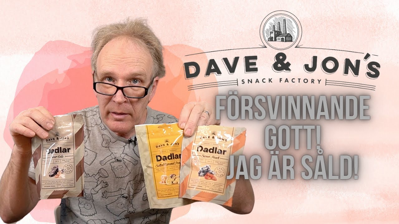 DAVE & JON´S naturgodis så gott!