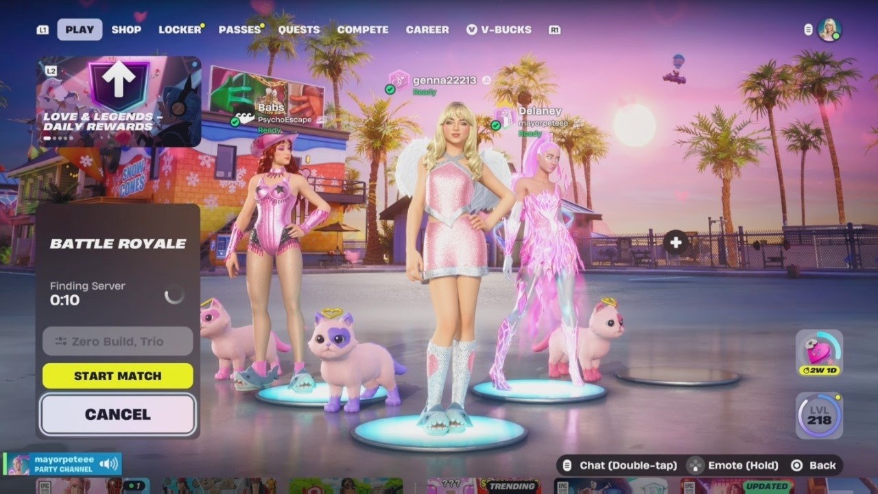 playing duos in trios while our friend waits to be rebooted the whole game