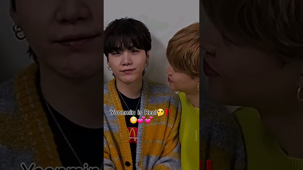 Yoonmin is Real love 😳💕😉❣️//  Yoonmin love story 🔥 #yoonmin #bts #suga #jimin