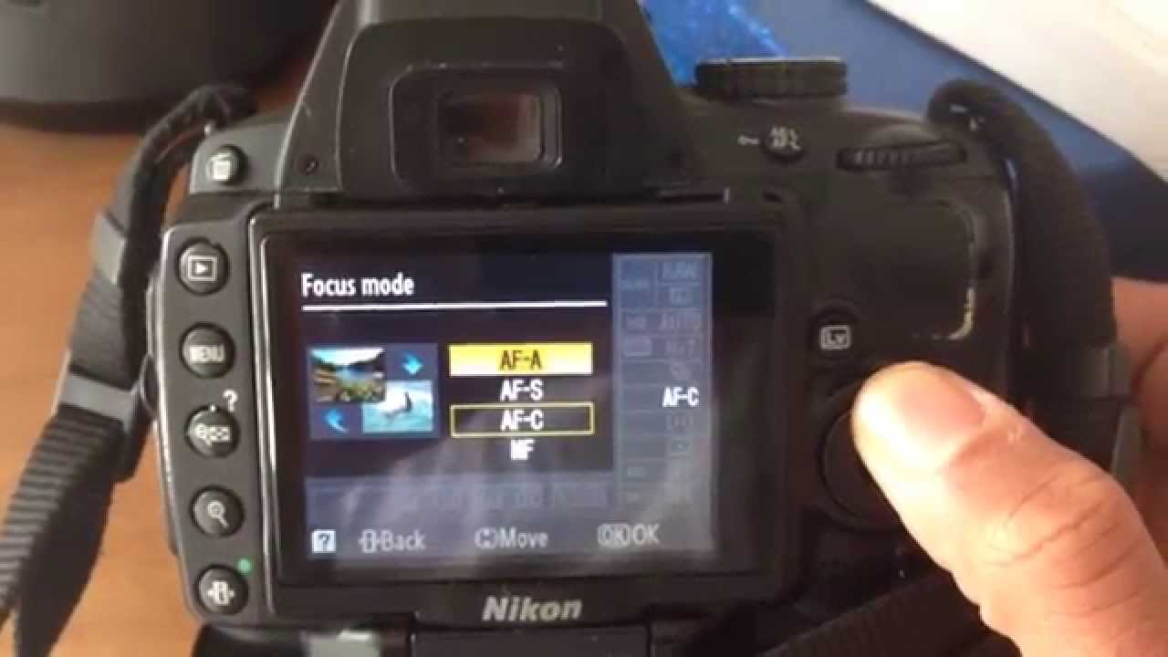 Nikon D5000 Focus Modes