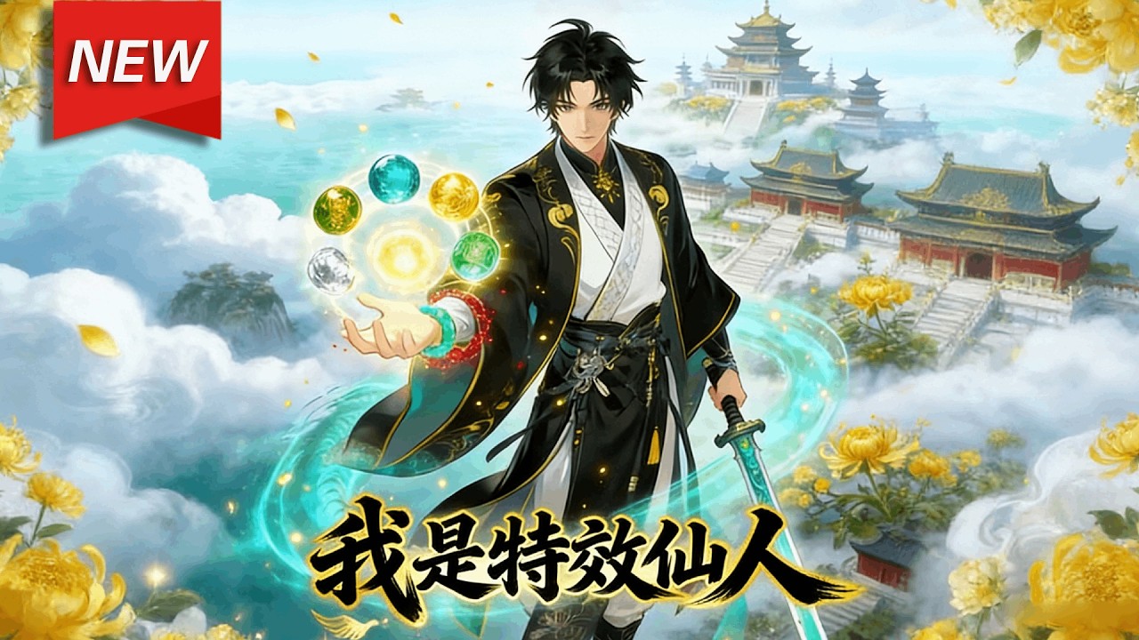MULTISUB📢新番上线《我是特效仙人》第1~54集丨修士李云意外绑定特效系统，从练气境起步，凭借风卷残云、化虚为实等特效与伙伴们并肩作战，逐步成长为顶尖强者。#漫剧 #破晓动漫社
