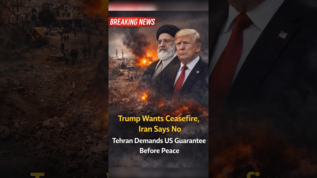 Iran set three conditions to end war! #shorts #viral #iran #trump