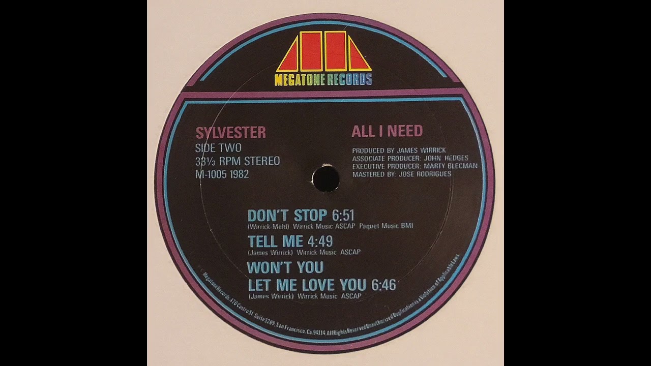 Sylvester - Don't Stop (Album Version)