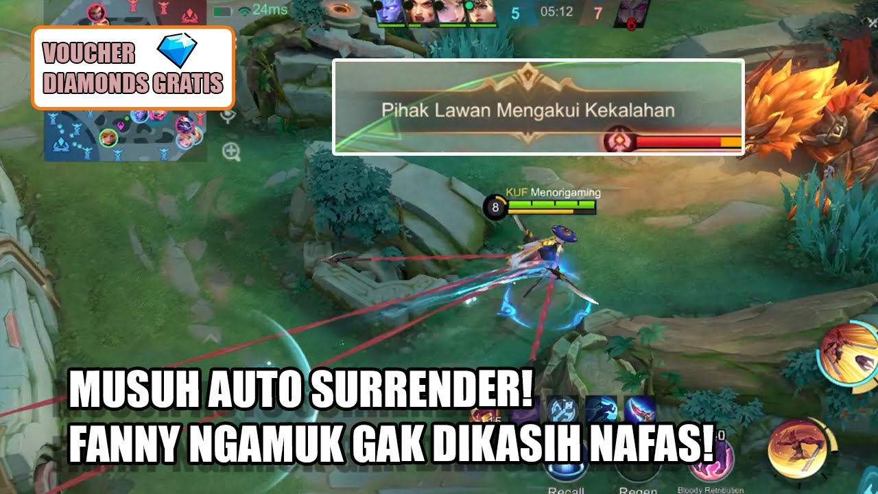 Musuh Auto Surrender! Fanny Ngamuk Gak Dikasih Nafas